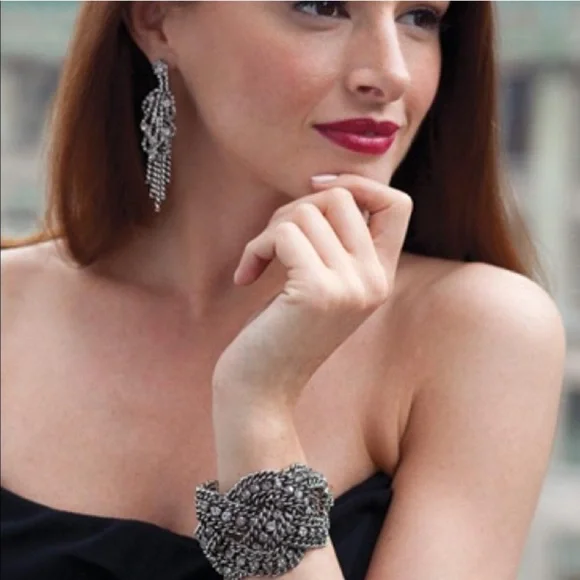 :: Stella & Dot Retired Petra Fringe Earrings - Picture 11 of 15